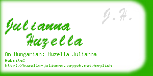julianna huzella business card